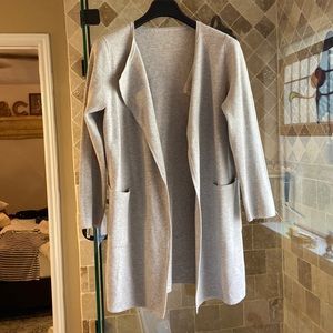 J. Crew Gray Juliette Sweater Blazer J6339